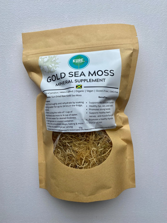 Mineral Supplement | Gold Sea Moss (Raw)