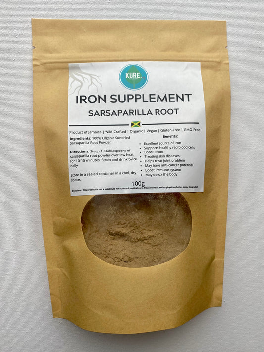 Iron Supplement - Sarsaparilla Root Powder